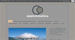 Desktop Screenshot of oasiclimatica.it