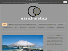 Tablet Screenshot of oasiclimatica.it